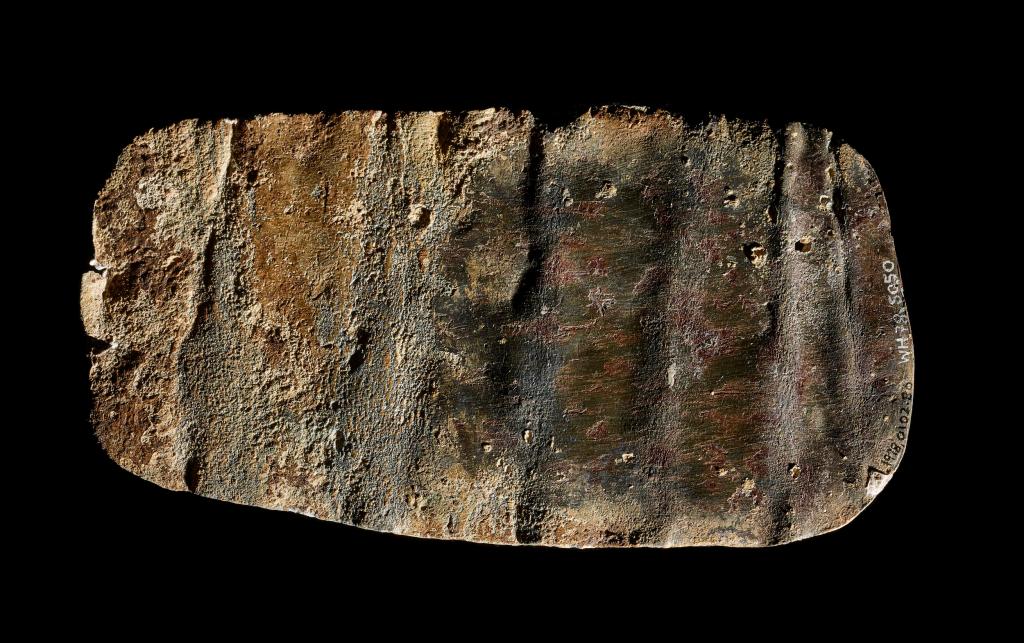 Back of lead curse tablet