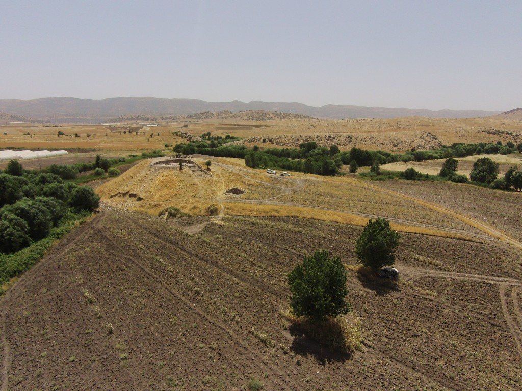 The site of Kani Shaie during excavation in 2015