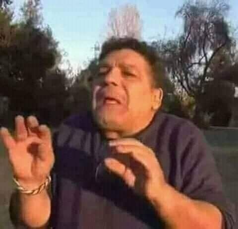 An image of a man making a face as if in disgust.